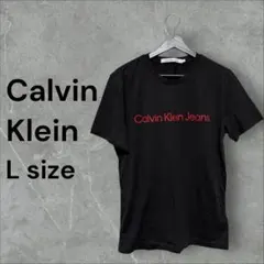 Calvin Klein Jeans ブラック Tシャツ Lサイズ