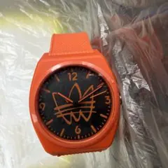 ☆電池交換済☆ adidas アディダス デジタル時計 ピンク イエロー 