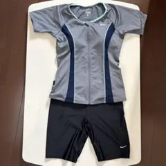 Nike スポーツ用水着 XLグレー/ネイビー