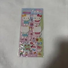 サンリオ　キティ　平成レトロ　シール　当時　着せ替え2011年