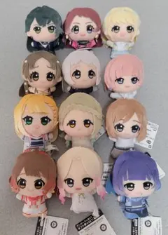 学園アイドルマスター　ちびぐるみ　vol.1、2、3、4　12種類　コンプセット