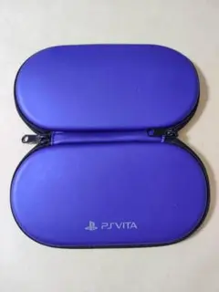 PS Vita 本体ポーチ ブルー ホリ 収納ケース