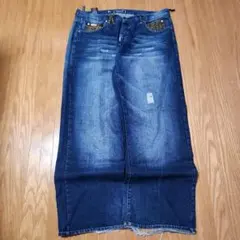 LRG Jeans W40 刺繍 Y2K B系 極太 southpole 似のサムネイル