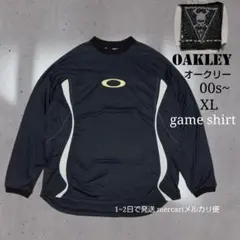 00s OAKLEY オークリー レア 希少 game shirt ゲームシャツ