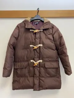 green label relaxing ブラウンダウンダッフルコート155cm