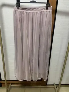 お値下げ★CLETTE 裾テープチュールスカート ピンク 3Lのサムネイル