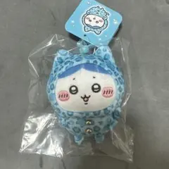 ドンキホーテ ちいかわコラボ 豹柄パジャマなマスコット　ハチワレ　キーホルダーのサムネイル