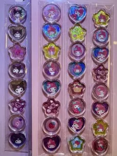 【正規品】クロミ　マイメロ　計32個　おはじきふうシール　サンリオ