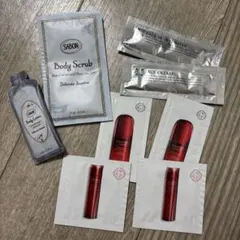 試供品　SHISEIDO SABON MARKS&WEB 化粧水　美容液