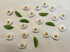 ネイルパーツ 3dネイルパーツ 目玉焼き たまご ミニチュア - メルカリ