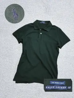 美品 Ralph Lauren ラルフローレンポロシャツ L ダークグリーン
