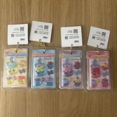ほっぺちゃん うるちゅるPOPシールミニキーホルダー コンプリートセット