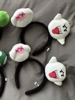 マリオキャラクター カチューシャ 2点セット