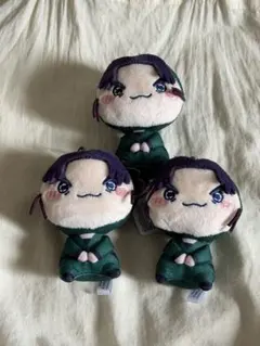 忍たま乱太郎　もちぴこマスコット　潮江 文次郎　3個セット