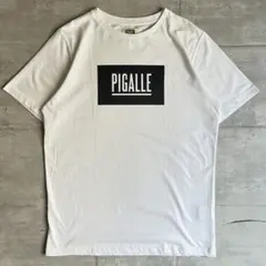 PIGALLE　ピガール　フロント　ロゴプリント　Tシャツ　極美品　Mサイズのサムネイル