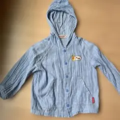 ミキハウス フード付きカーディガン 90