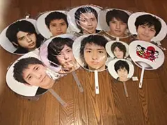 嵐　二宮和也　大野智　相葉雅紀　ジャンボうちわ　ミニうちわ　まとめ売り