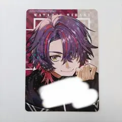 にじさんじ 渡会雲雀 箔押し レアカード 複製手書きコメント コラボ限定特典