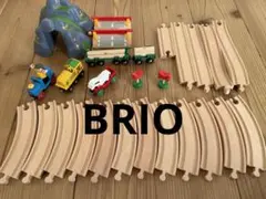 美品　BRIO 木製レールセット ブリオ 電車 汽車　男の子　女の子のサムネイル