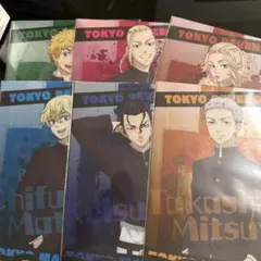 タイトーくじ　東京リベンジャーズ　クリアファイルセット　6種