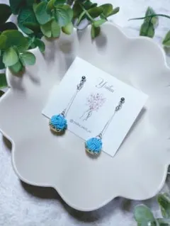 ✾水引✾ピアス/イヤリング