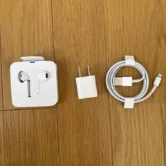 【新品・未使用品】Apple EarPods & USBケーブル & 充電器