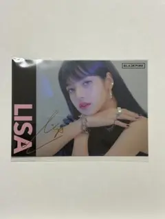 BLACKPINK LISA クリスマスカード