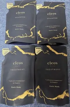 cleo's 》新品 シャンプー2袋&トリートメント2袋、計 4袋セット - メルカリ