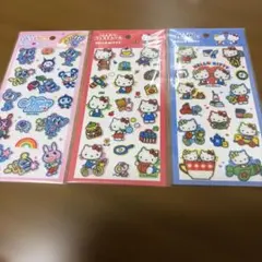 【正規品】ふんわりフェルトシール ハローキティ エンジェルブルー