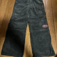ブラックコーデュロイパンツ 110サイズ