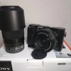 SONY α6000 ダブルズームレンズキット ILCE-6000Y　使用感少！のサムネイル