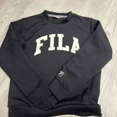 FILA 黒 トレーナー Mのサムネイル