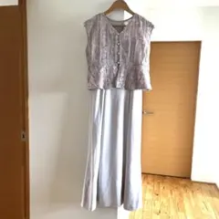 SHIPS別注　kaene レース2WAYレイヤードワンピースのサムネイル