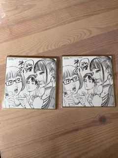 劇場版 進撃の巨人　第2週特典　色紙2セット(バラ売り可)