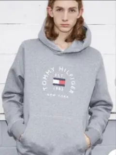⭐️4〜５回着用美品⭐️TOMMY HILFIGER 厚手、裏起毛パーカーXL