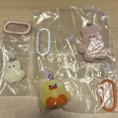 猫原企画　ガチャガチャ　カラビナ 猫原商店の愉快な仲間たち