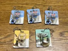 ズートピア ガチャガチャ キーホルダー ジュディ フィニック フラッシュ
