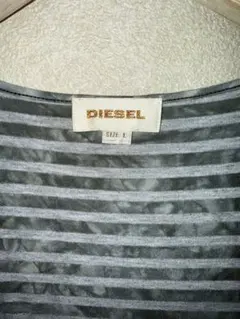DIESEL Y2K ストライプワンピース Lサイズ