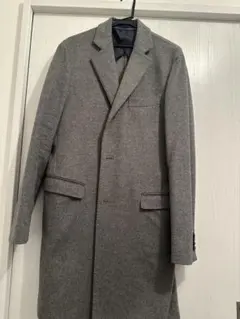 ONLY グレー チェスターコート