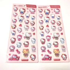 正規品　ハローキティ　ぷっくりシール　２枚　SANRIO　サンリオ