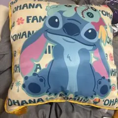Disney スティッチ　クッション　ラウンドワン限定