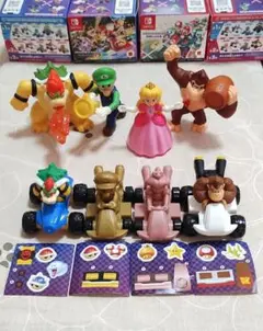 マクドナルドハッピーセット　マリオカート　フィギュア