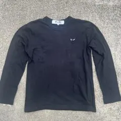 PLAY COMME des GARÇONS 長袖カットソー ブラック XL - メルカリ