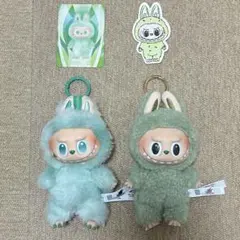LABUBU マカロン / エナジー グリーン 2点セット 100%正規品