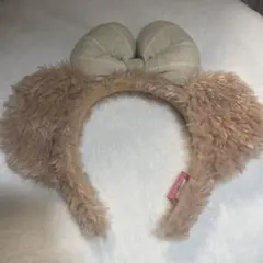 耳付きベージュカチューシャ シェリーメイ