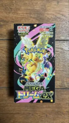 ポケモンカードゲーム MEGA ドリームex BOX シュリンクなし 未開封品