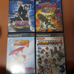 PS2 ソフト4枚セット