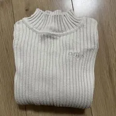 ooju リブニット