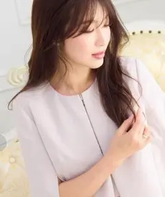 今季現行品【接触冷感/シワになりにくい】ケープジャケットのサムネイル