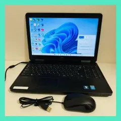 Y296 Dellノートパソコン i5 SSD高速Windows11オフィス付き